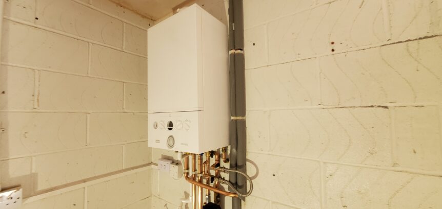 Kent gas combi boiler conversion