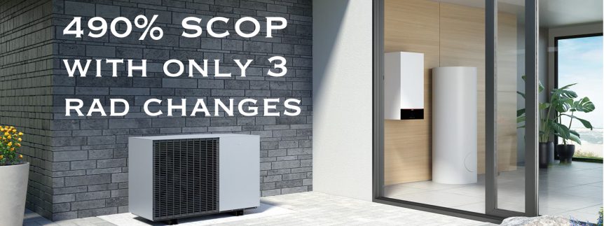 490% SCOP Heat Pump Hampshire. Heat Geek installers